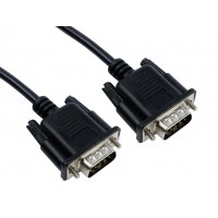 Cabo DB-9 Macho-Macho 1.8m Preto