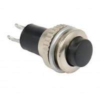 Chave Push Button NA Preta DS-316