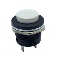 Chave Push Button Sem Trava Branca R13-507