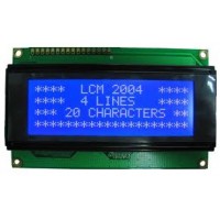 Display LCD 20x4 com backlight Azul