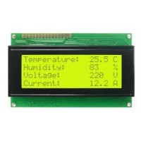 Display LCD 20x4 com backlight Verde