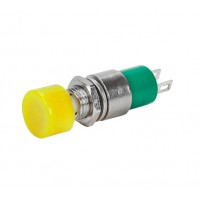 Chave Push Button NA Amarela DS-323