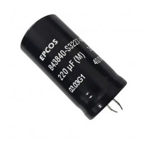 220uF 385V 85º Snap-In Epcos 22x45mm