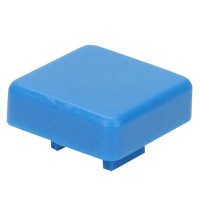 Knob Quadrado para Chave Táctil 7.3mm - Azul