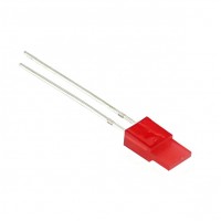 Led Difuso Retangular Vermelho - 5x1mm