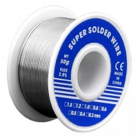 Rolo de Solda 100g 0.6mm