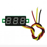 Voltimetro 2.5V a 30V DC - Vermelho