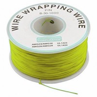 Fio Wire-Wrap Amarelo