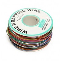 Rolo Wire-Wrap 120m 30AWG Colorido
